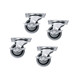 Caster Kit for Slim 5 Series Locking/Fine Floor - 5WLR Caster Kit for Slim 5 Series Locking/Fine Floor - 5WLR